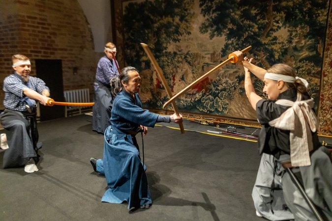  Paroda „Didybė mažume. Japoniškų kardų meninės detalės, grafika, miniatiūrinė skulptūra“
