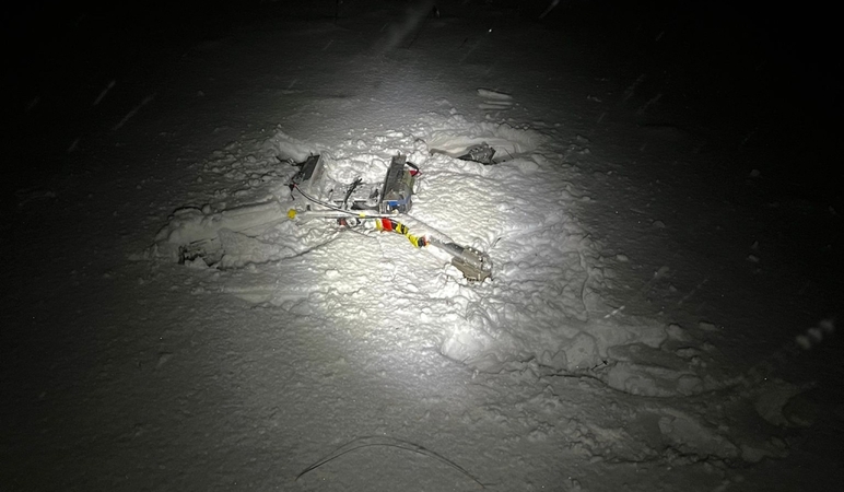 Baltarusijos pasienyje pareigūnai nutupdė 1 tūkst. cigarečių pakelių gabenusį kontrabandininkų droną