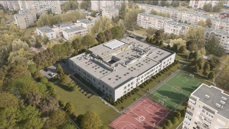 Išduotas statybos leidimas mokyklos Justiniškėse rekonstrukcijai