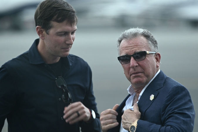 Steve‘as Witkoffas ir Jaredas Kushneris