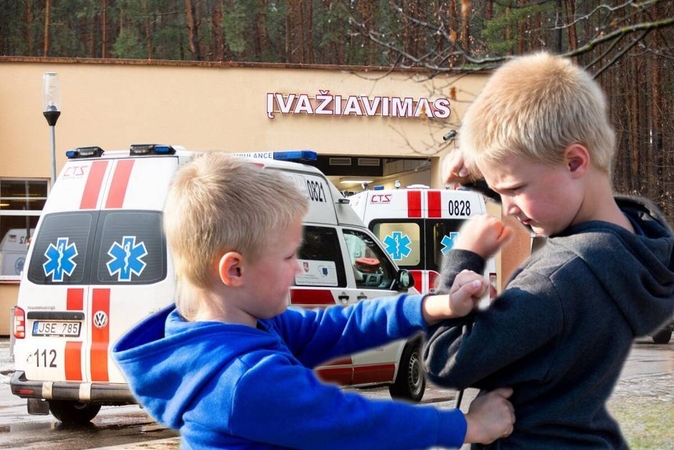 Vilniuje mažamečių sumuštas berniukas paguldytas į ligoninę