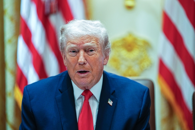 Trumpo pasiuntinys: taip galėtų atrodyti susitarimas dėl Grenlandijos