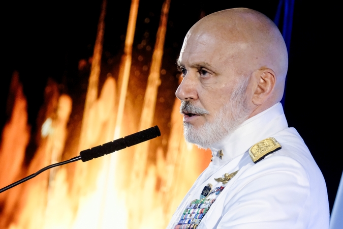 Admirolas Dragone: nepaisant iššūkių, NATO išlieka vieningas