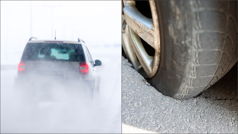 Pagrindinėje šalies magistralėje veriasi duobės, formuojasi „tarkos“ – vairuotojai jau siunta