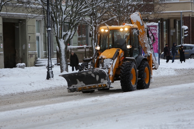 Darbai: šiuo metu gatvės ir šaligatviai valomi kiekvieną dieną.