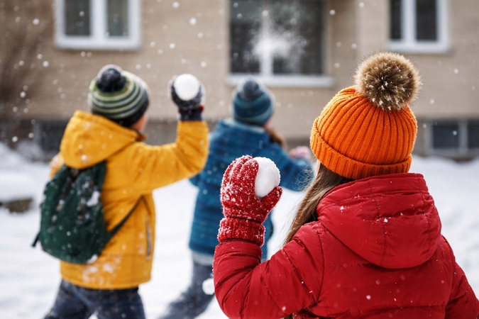Pasekmė: jeigu vaikai, mėtydami sniego gniūžtes, išdaužtų kaimynų langus, už padarytą žalą atsakytų tėvai.