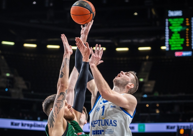 Sąlygos: „Žalgiris“ leido „Neptūnui“ per antrą kėlinį surinkti tik 6 taškus.