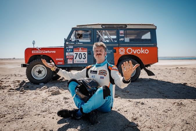 Įsivažiavo: K. Raišys jau laimėjo tris iš penkių „Classic“ įskaitos Dakaro ralio etapų.