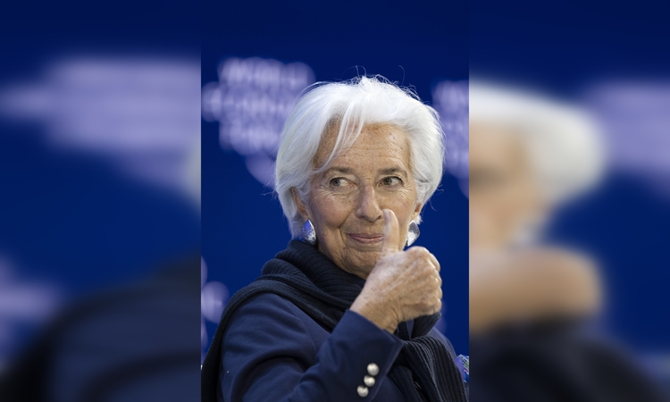 Europos centrinio banko pirmininkė Christine Lagarde