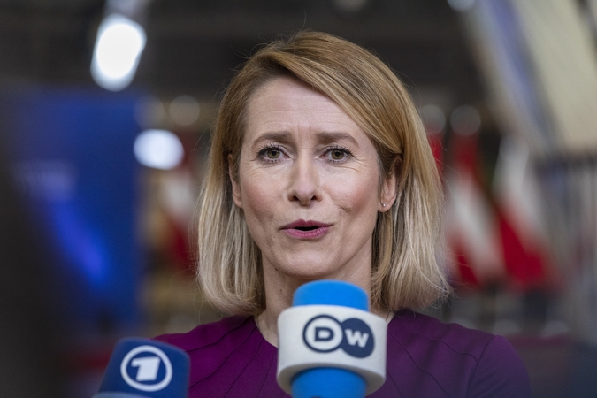 Kallas: JAV supurčius transatlantinius santykius Europa privalo stiprinti gynybą