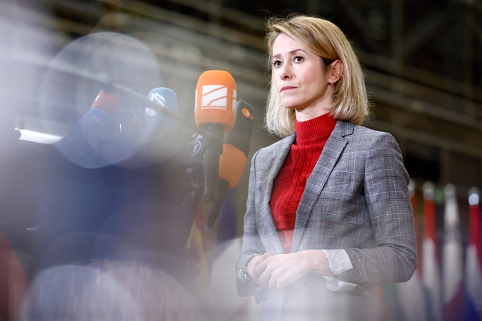 Kallas įspėja dėl humanitarinės katastrofos Ukrainoje