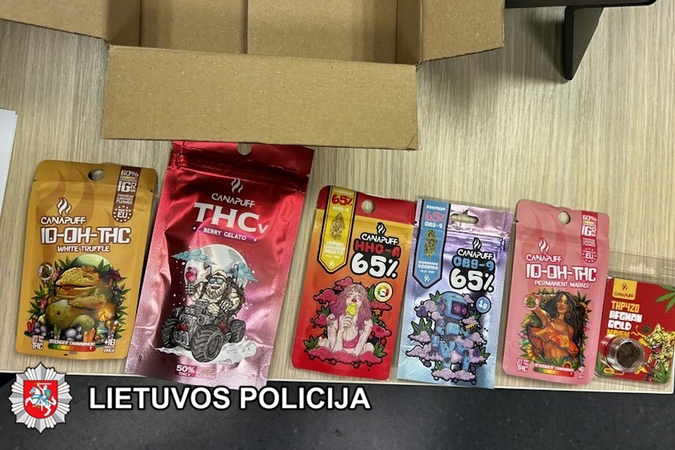 Klaipėdoje sulaikytas narkotikų kontrabanda ir jų disponavimu įtariamas vyras