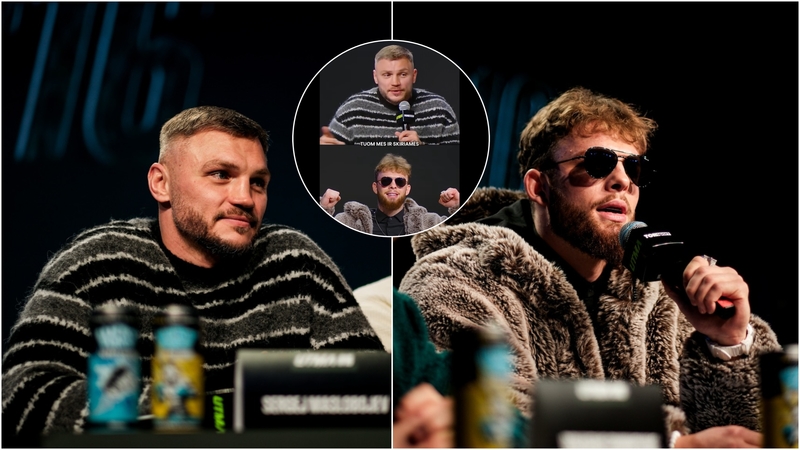 Maslobojevas rėžė Dirksčiui: saldžiai miegosiu, kai tave pakasiu