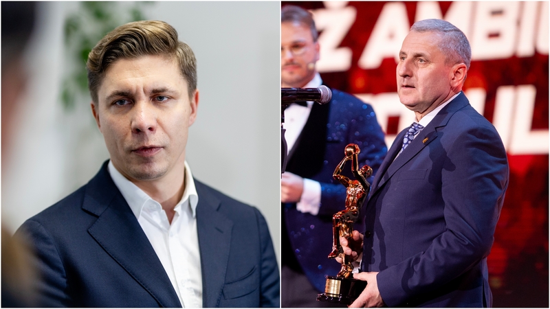 Mindaugas Sinkevičius (kairėje) ir Vaidas Vaškevičius