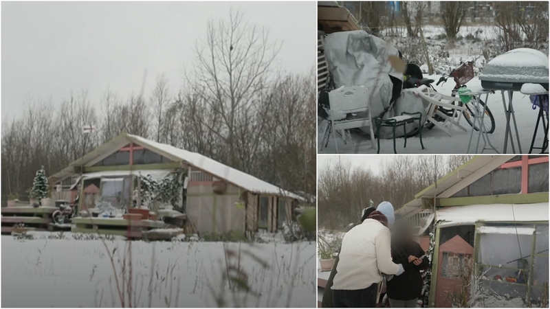 Nelegalus namas: be leidimų, bet su saulės baterijomis