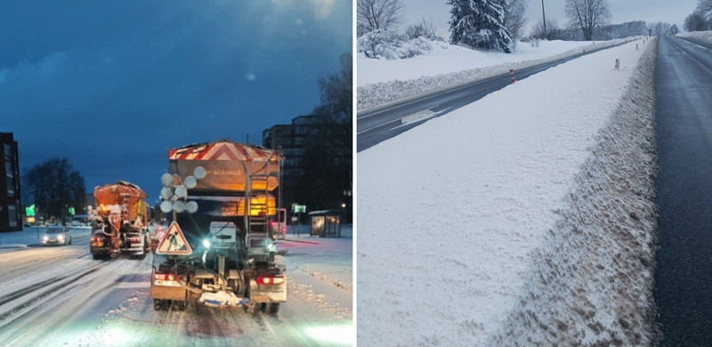 Daugiau nei 100 tūkst. kilometrų: įvardijo, kur situacija dėl sniego yra prasčiausia