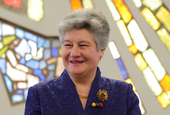 Lietuvos Nepriklausomybės Akto signatarų klubo prezidentė Birutė Valionytė