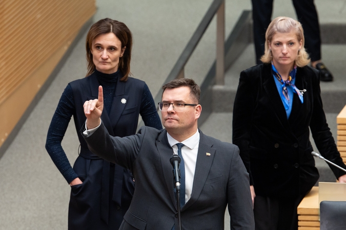 Laurynas Kasčiūnas (viduryje)