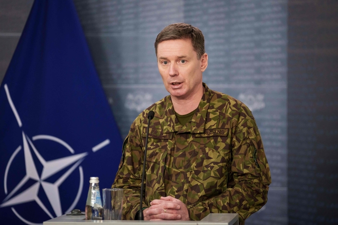 Latvijos kariuomenės vadas įvertino Rusijos grėsmę NATO