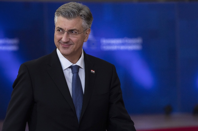 Kroatijos premjeras: šalis neprisijungs prie Donaldo Trumpo Taikos tarybos