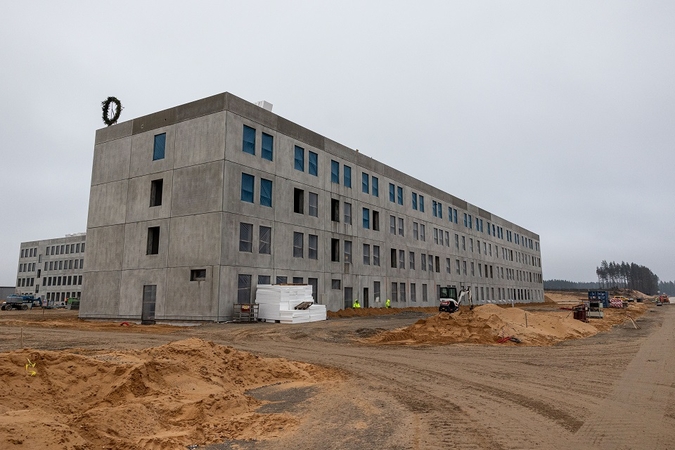 Rūdninkų karinio miestelio statybos 