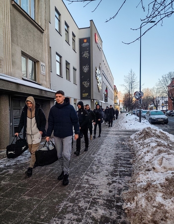 Daugiau nei 150 jaunuolių pirmieji šiemet savo noru pradeda karo tarnybą