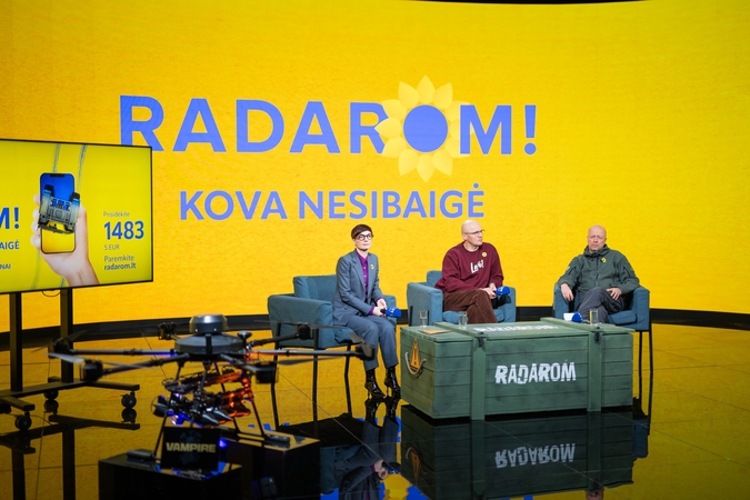 LRT su partneriais ketvirtąjį kartą pradeda akciją „Radarom“