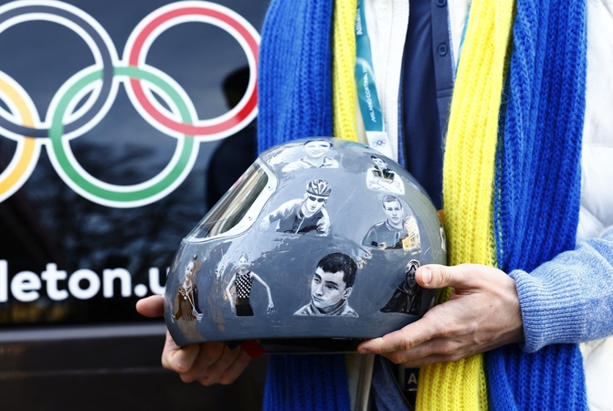 Diskvalifikuotas Ukrainos olimpietis sako esąs nusivylęs, sprendimą vadina diskriminaciniu