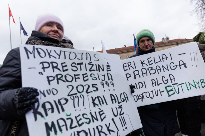 Darbo ginčų komisija: lėšų trūkumas negali būti pasiteisinimu nemokėti pedagogams padidintų algų