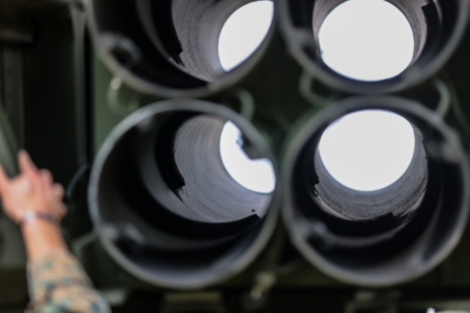 JAV kariai treniruosis iš HIMARS vykdyti kovinius šaudymus į taikinius Baltijos jūroje