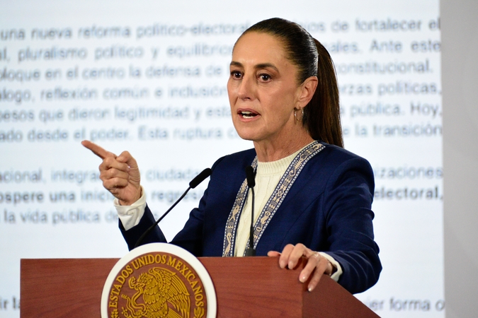 Sheinbaum: Meksika nusiųs Kubai pagalbos maistu ir sieks nutraukti naftos blokadą