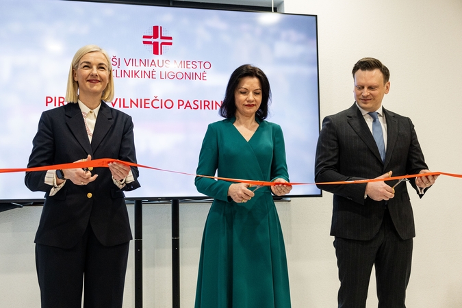 Atidarytas Vilniaus miesto klinikinės ligoninės operacinių, reanimacijos ir hemodializės korpusas