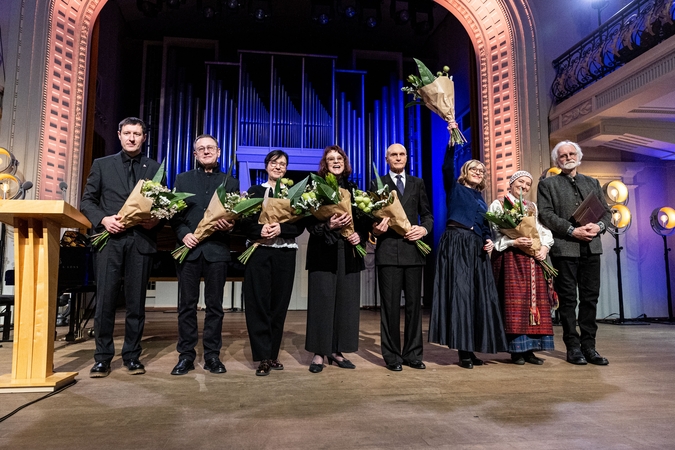 Filharmonijoje įteiktos Nacionalinės premijos