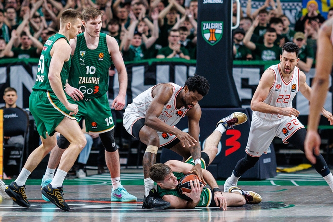 Eurolyga: Kauno „Žalgiris“ – Tel Avivo „Hapoel“ 93:82