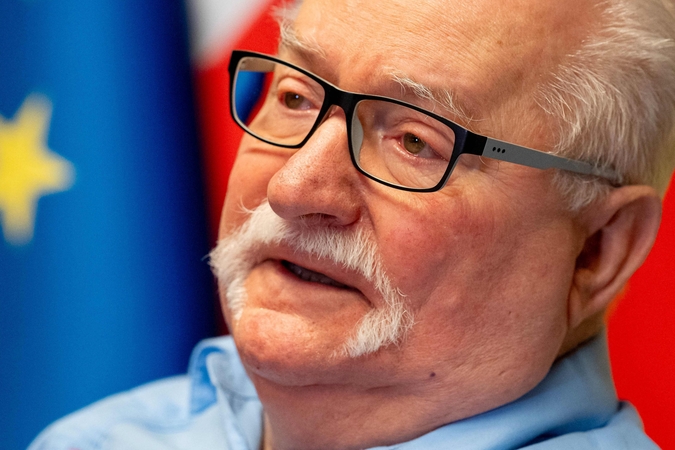 Lechas Walesa: Donaldas Trumpas yra arba išdavikas, arba išskirtinis lyderis