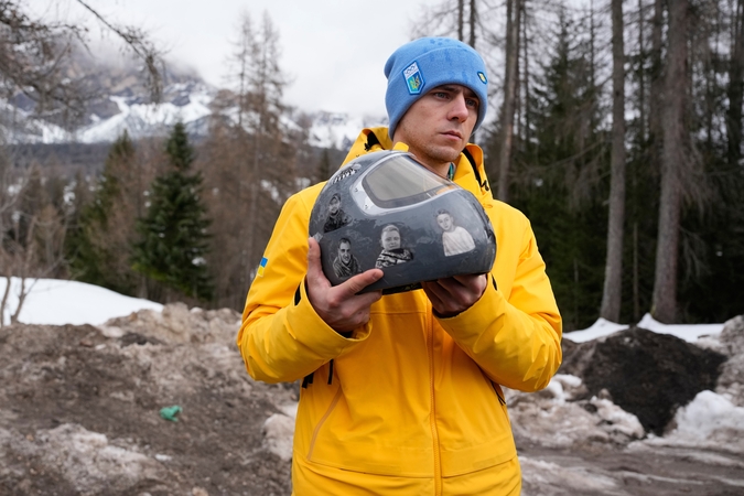 Ukrainos skeletono lenktynininkas pateikė CAS apeliaciją dėl memorialinio šalmo