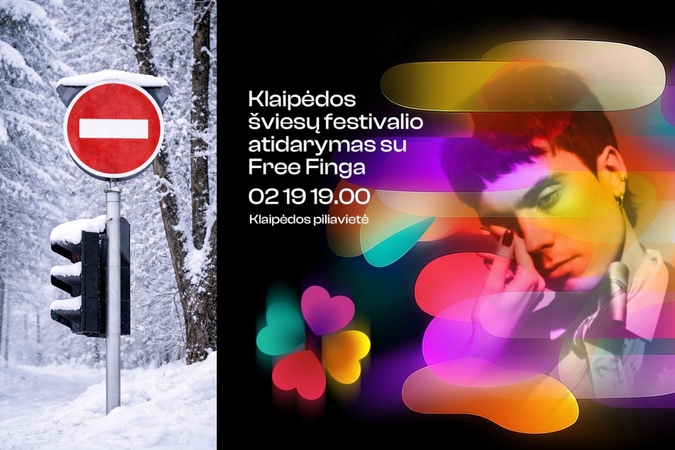 Šventės metu Klaipėdoje taikomi eismo ribojimai