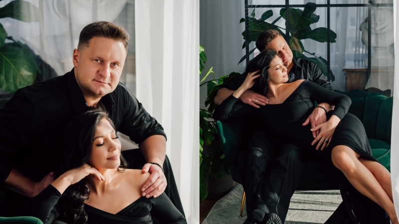Andrius Rimiškis su žmona Vaida Rimiškiene
