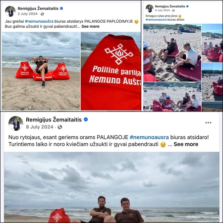 Šarūnas Vaitkus: prieš Seimo rinkimus „Nemuno aušra“ pasinaudojo Palanga?