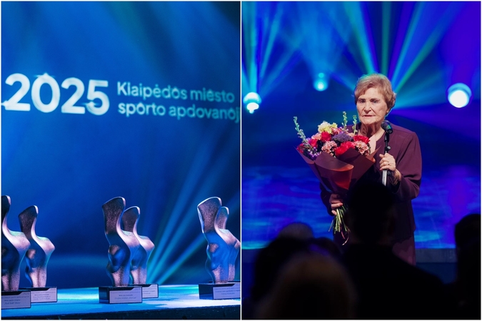 Klaipėdos miesto sporto apdovanojimuose įteikta šešiolika nominacijų