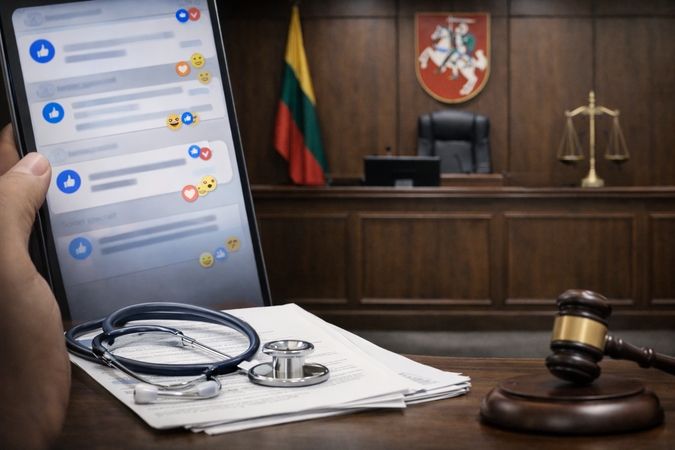 Vienas įrašas socialiniame tinkle gali nuvesti iki teismo