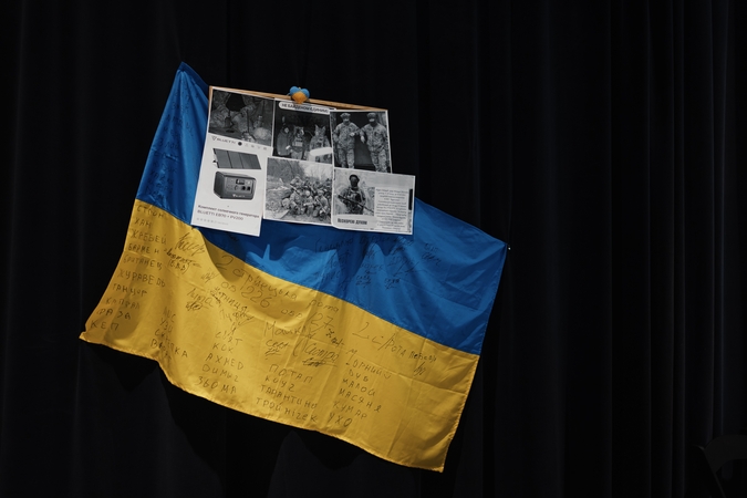 Knygų mugė skaičiuoja ketvirtuosius karo Ukrainoje metus: visada liks vieta, kurią palietė karas