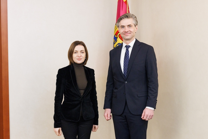 Su Moldovos prezidente susitikęs Budrys: negalime leisti Kremliaus naratyvams nugalėti