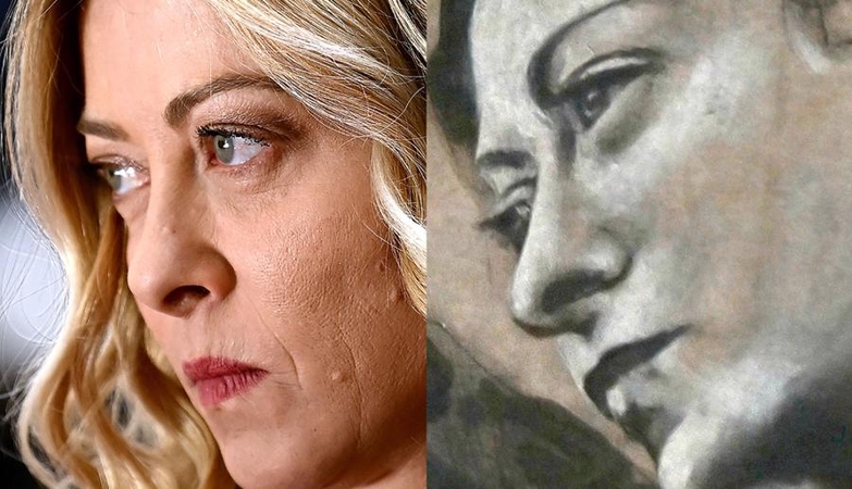 Angelas ar premjerė? Italijoje – skandalas dėl freskos, primenančios Giorgią Meloni