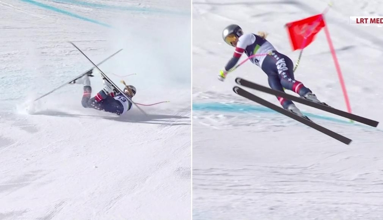 Antrąją olimpiados dieną – šiurpi nelaimė trasoje   