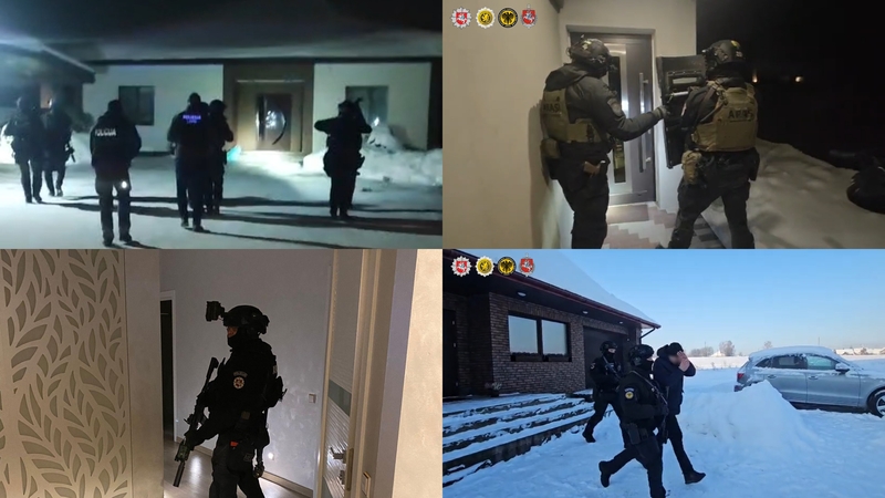 Policijos operacijos užkulisiai: sulaikyti 28 įtariami kontrabandininkai, tarp jų – ir 5 lyderiai