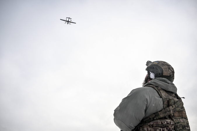 Ukraina dronais atakavo svarbią pramoninę zoną giliai Rusijoje 