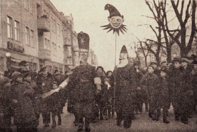 Smagiai: 1937 m. studentų šaulių korporacija „Saja“ visu smarkumu ruošėsi Užgavėnių karnavalui – jame turėjo pasirodyti per 50 įvairių kaukių ir persirengėlių.