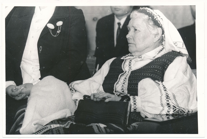 B. Buivydaitės 80-ųjų gimimo metinių minėjimas, 1972. 12. 07