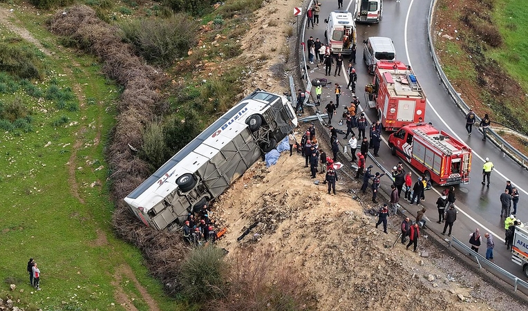 Turkijoje – autobuso avarija: aštuoni žmonės žuvo, 26 – sužeisti